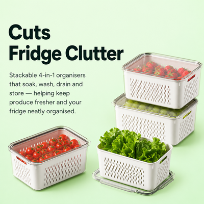 Crisply Fridge Organizers & Storage